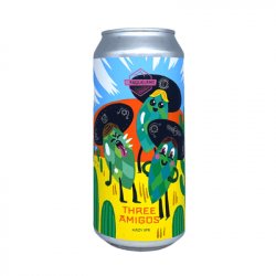 Basqueland Three Amigos Hazy IPA 44cl - Beer Sapiens