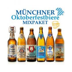 Münchner Oktoberfestbier Mixpaket - Biershop Bayern
