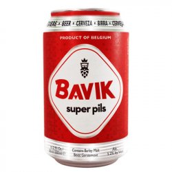 Bavik Super Pilsner - ND John Wine Merchants