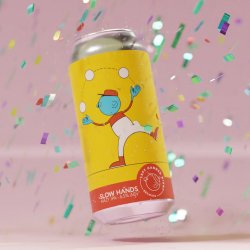 Left Handed Giant Slow Hands Hazy IPA with Citra and Sabro.   - The Beer Garage