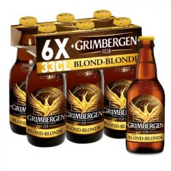 Grimbergen Blond clip 6 x 33cl - Prik&Tik