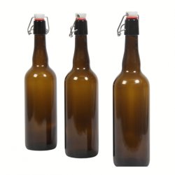 750ml Glass Swing Top Bottles X 12 - Brew Day