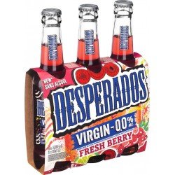 BiÃre Desperados Virgin fresh berries 0%vol 33cl (pack de 3) - Selfdrinks