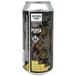 Northern Monk PATRONS PROJECT 38.03 7 DEADLY SINS X ADRIAN BAXTER  PINTA  WRATH  CHOCOLATE CHILLI STOUT - Beer Shop HQ