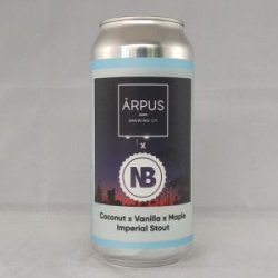 Ārpus x Nerdbrewing Coconut x Vanilla x Maple Imperial Stout - Gedeelde Vreugde