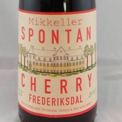 Lambic SpontanCherry Frederiksdal 2018 - Gedeelde Vreugde