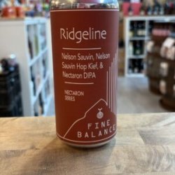 Fine Balance Brewing Ridgeline Fine Balance Brewing Ridgeline
