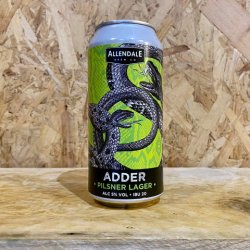 Allendale Brewery. Adder Lager - Yard House Tynemouth