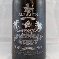 Hawaiian speedway stout - Gedeelde Vreugde