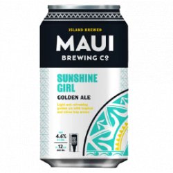 Maui Brewing Sunshine Girl Golden Ale 355mL - The Hamilton Beer & Wine Co