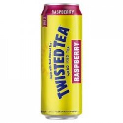 Twisted Tea Raspberry 24oz Sng Cn - Luekens Wine & Spirits