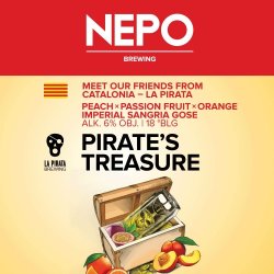 Nepomucen Pirate's Treasure - Meet Our Friends 500ml - Funky Fluid