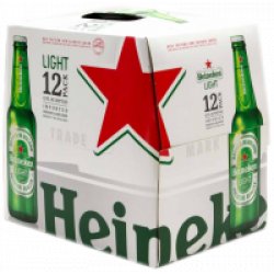 Heineken Light 12oz 12pk Btl - Luekens Wine & Spirits