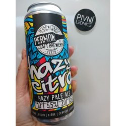 Permon Hazy Citra 13°5,5% 0,5l - Pivní lednice