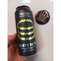 Nozib SPIKY Dry-hopped Sour Ale Talus + Citra 12°4,5% 0,5l - Pivní lednice