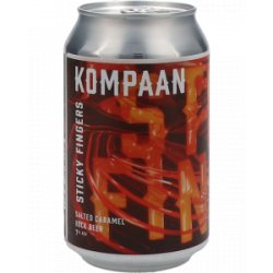 Kompaan Sticky Fingers Salted Caramel Bock - Drankgigant.nl