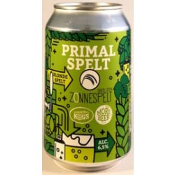 K.E.G.S.  Morebeer ~ Primal Spelt 33cl can - Hetbiermoment.nl