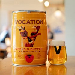 Vocation Bread & Butter 5L Mini Keg  3.9% Dry Hopped Pale - Vocation