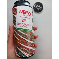 Nepomucen Crazy Lines #70: Go East 6,7% 0,5l - Pivní lednice