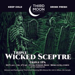 Triple IPA - 4-pk of Triple Wicked Sceptre 473mL cans - Third Moon Brewing