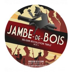 Brasserie De La Senne - Jambe De Bois BIO - 20L Inox keg - Hopping Borders