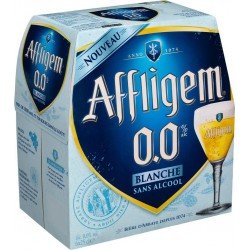 BiÃre blanche Affligem Sans alcool 0.0% 25cl (pack de 6) - Selfdrinks