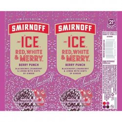 Smirnoff Ice Red, White & Merry Berry Punch