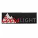 MOLSON COORS COORS LIGHT TAPIS DE BAR PLASTIQUE 
