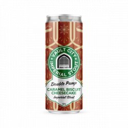 Vault City Brewing, Double Pump Caramel Biscuit Cheesecake Imperial Stout, 330ml Can - The Fine Wine Company