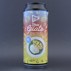 Funky Fluid Free Gelato: Mango Sticky Rice