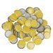 Crown Caps Bottle Top x 100 Yellow Crown Caps Bottle Top x 100 Yellow