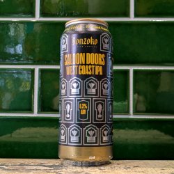 Donzoko  Saloon Doors : West Coast IPA - Dead Time Beers