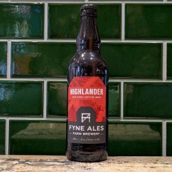 Fyne Ales  Highlander : Scottish Amber Ale - Dead Time Beers