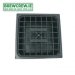6 Black Plastic Drip Tray + Grill 