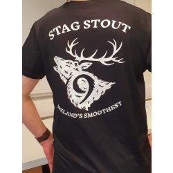 9 White Deer Stag Stout Tee- Ireland’s Smoothest - 9 White Deer