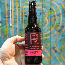 Runaway Gingerbread Stout Case of 24 - Runaway Brewery