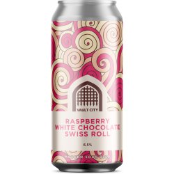 Vault City Raspberry White Chocolate Swiss Roll Sour   - Quality Drops Craft Beer