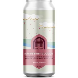 Vault City Raspberry Clouds (Raspberry, Almond, Cinnamon & Vanilla) Sour   - Quality Drops Craft Beer