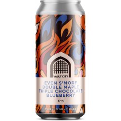 Vault City Even S'More Double Maple Triple Chocolate Blueberry Sour   - Quality Drops Craft Beer