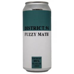 District 96 Beer Factory Fuzzy Math - Hops & Hopes