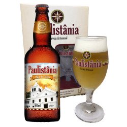 Kit Paulistânia Pátio do Colégio - 1 Garrafa de 500ml+1taça 300ml - Confraria  Paulistânia