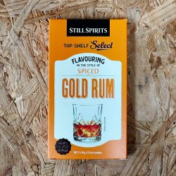 Still Spirits - Select Top Shelf - Spiced Gold Rum Spirit Flavouring - 76g Box - Brewbitz Homebrew Shop