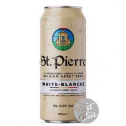 Bia St. Pierre White 5% – Lon 500ml – Thùng 24 Lon - First Beer – Bia Nhập Khẩu Giá Sỉ