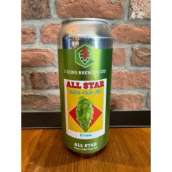 All Star Citra  3 Sons Brewing Co - The Hoptimist