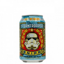 Original Stormtrooper Beer  S.N.I.P.A.  Situation Normal India Pale Ale - Rebel Beer Cans