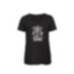 Totenhopfen Tshirt [Six Hands & The Lying Dog] - Ladies V-Neck - Totenhopfen Brauhaus