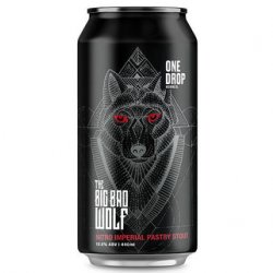 One Drop Brewing Big Bad Wolf Nitro Imperial Stout 440ml - The Beer Cellar