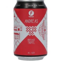 Brouwerij Frontaal Andreas Bredase Tripel - Drankgigant.nl