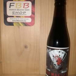 Dead man’s hand whisky barrel aged - Famous Belgian Beer