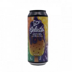 Funky Fluid Gelato: Passion Fruit, Mango & Peach  Funky Fluid   5% vol.  500ml - naïv